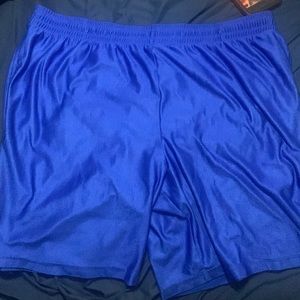 Starter blue shorts size xl. ( E)